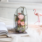 Rose in Glass Vase ｜Roselumi