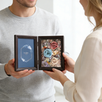 Rose in Photo Album Gift Set | Roselumi